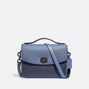 Coach Cassie Crossbody Bag with Snakeskin Detail